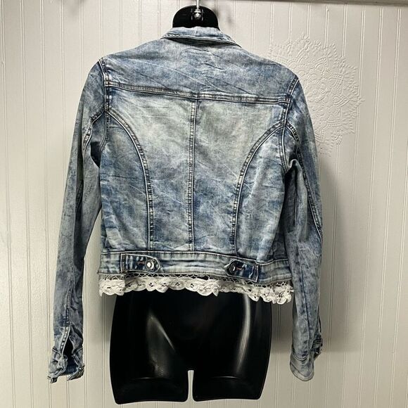 BKE Acid Wash Denim Jacket - Picture 5 of 6